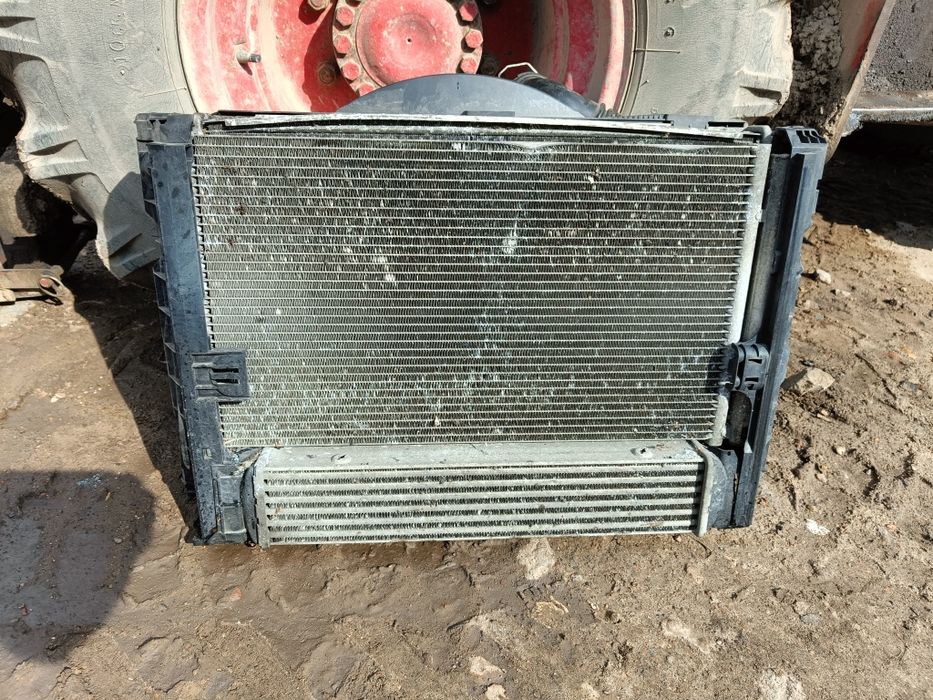 Komplet chłodnic BMW E90 330d 325d Manualna M57 Wysyłka