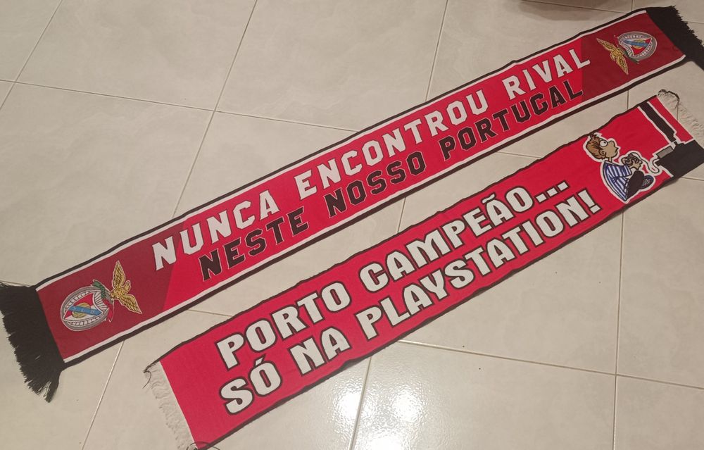 2 cachecois do benfica