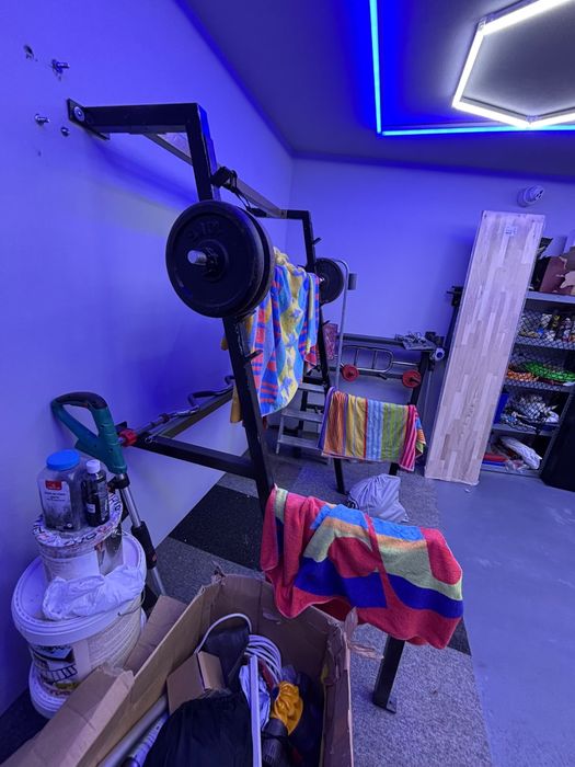 Rack musculação