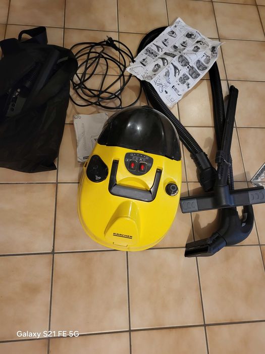 Kärcher SV 7 2200W – Odkurzacz parowy 3w1 – Kompletny zestaw
