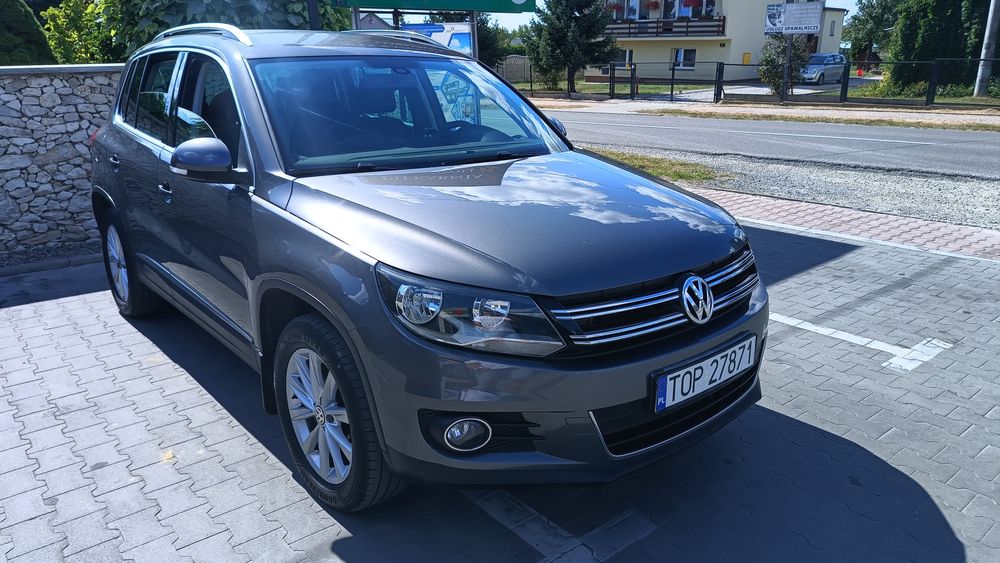 VW Tiguan 1.4 TSi 160KM model 2012 Cały w oryginale 211tyś km N.opony
