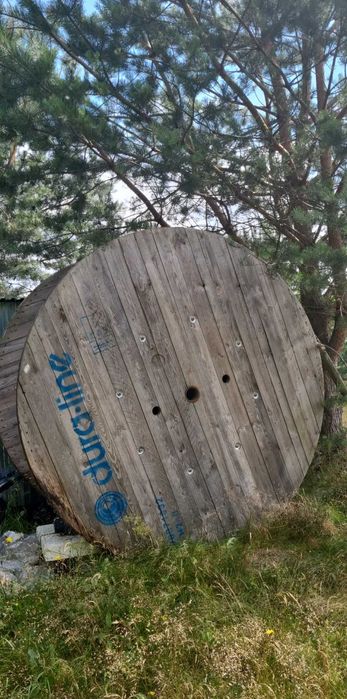 Szpula drewniana po kablu