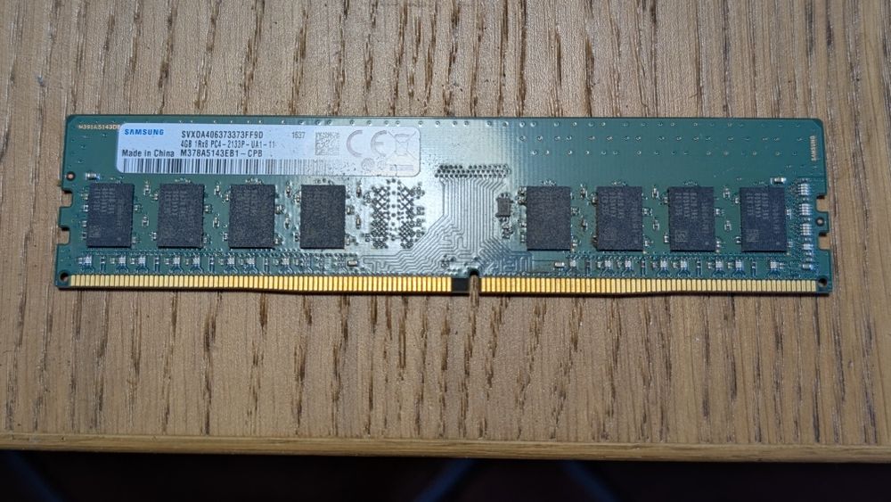 2 Dimm DDR4 2133 MHz - RAM 12GB