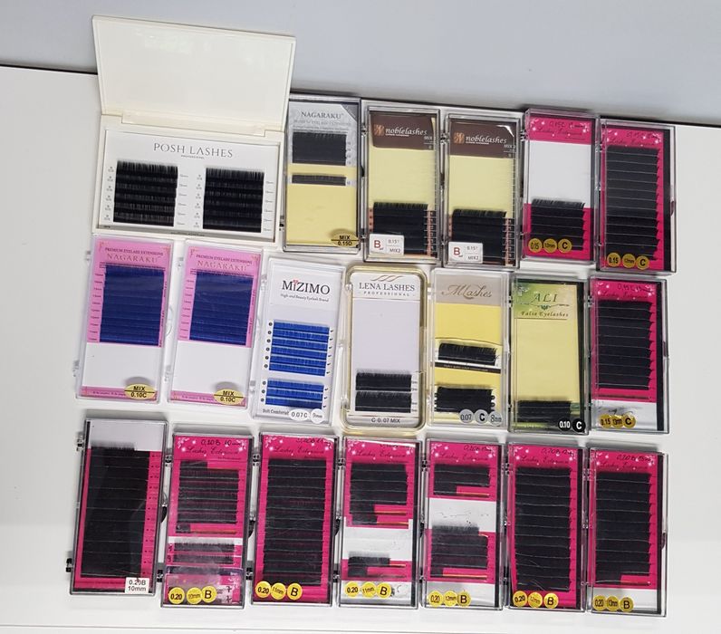 Zestaw rzęs mix kasetki Noble Lashes Posh Nagaraku