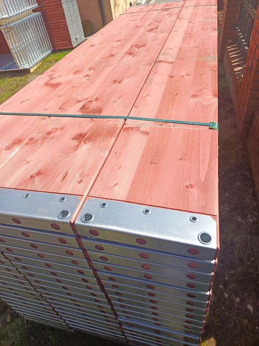 Rusztowanie elewacyjne plettac 9x6.4m nowe pletak poznańskie