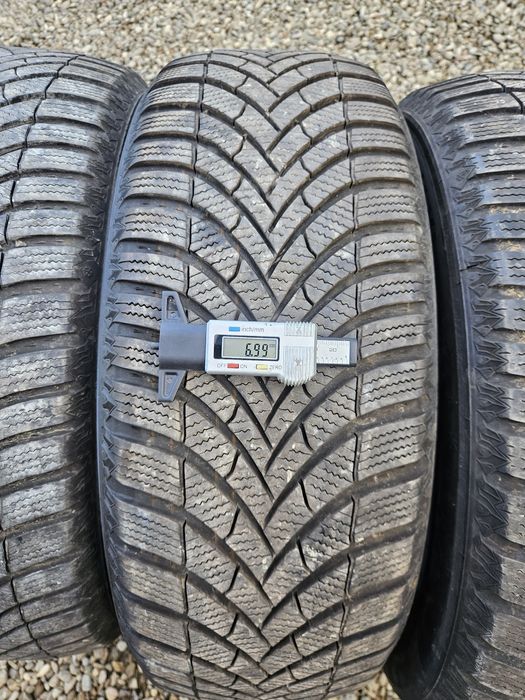 Opony zimowe 17 215/55 7mm 2024r