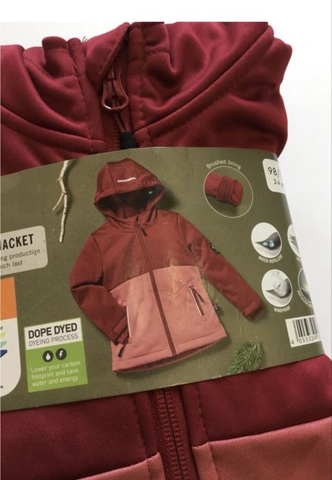 Softshell куртка  86/92 98/104 134/140  софтшел crivit ветровка курточка вітровка Crivit / Rocktrail Lupilu