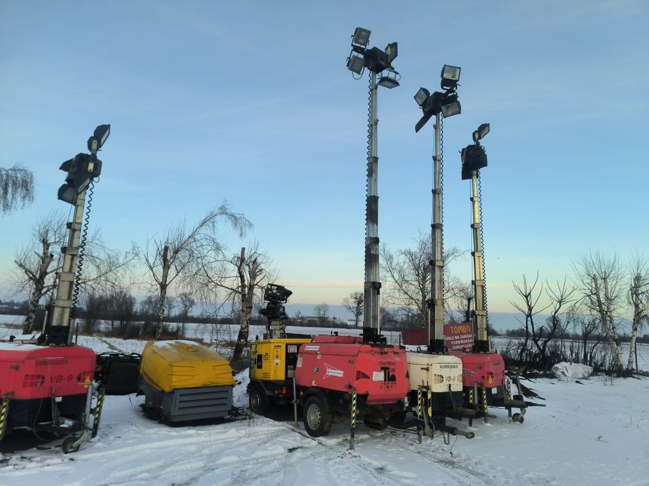 Maszt oświetleniowy wieża świetlna