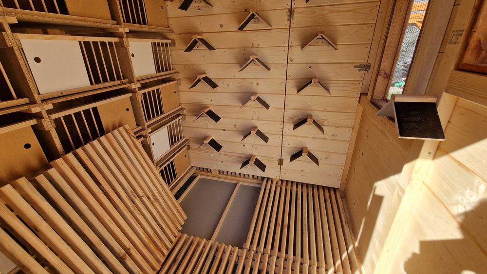 Gołębnik 5x2m z wolierą 5x2m Cena z MONTAŻEM