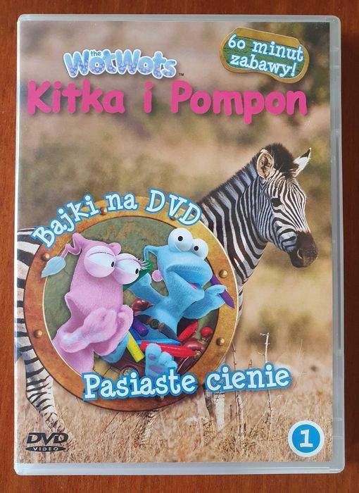 DVD - Kitka i Pompon. Bajki na DVD Pasiaste cienie