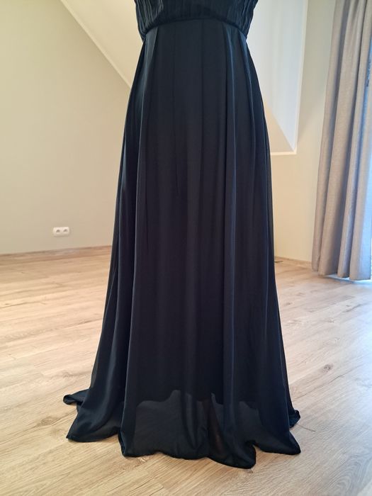 Sukienka maxi granatowa 42 44 46