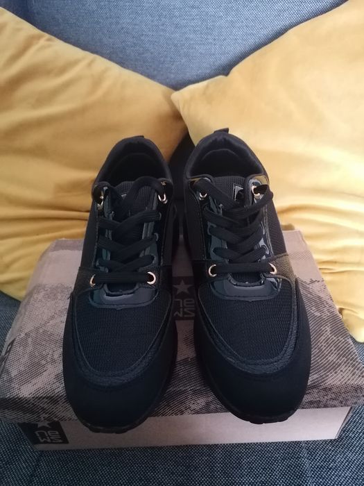 Buty sneakersy czarne