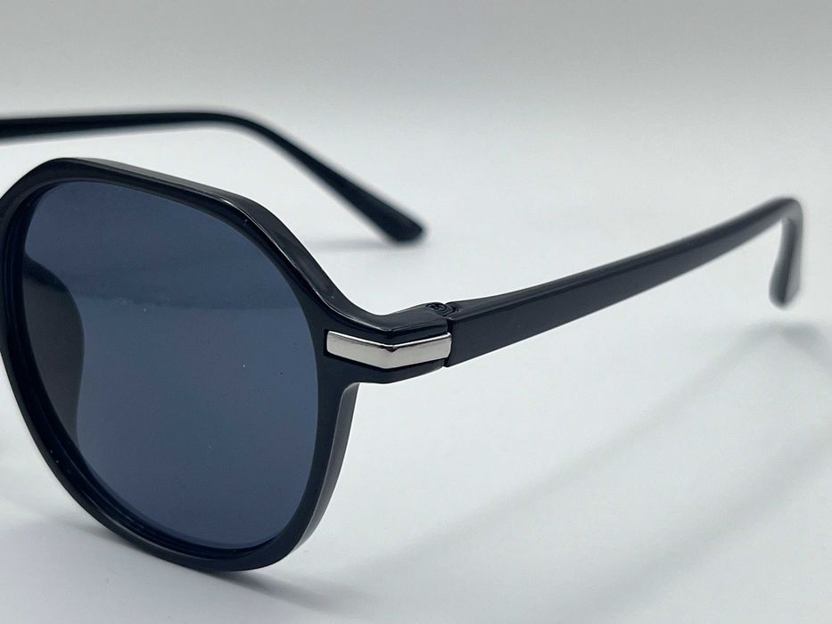 Okulary przeciwsłoneczne lenonki unisex czarne grafitowe szkła