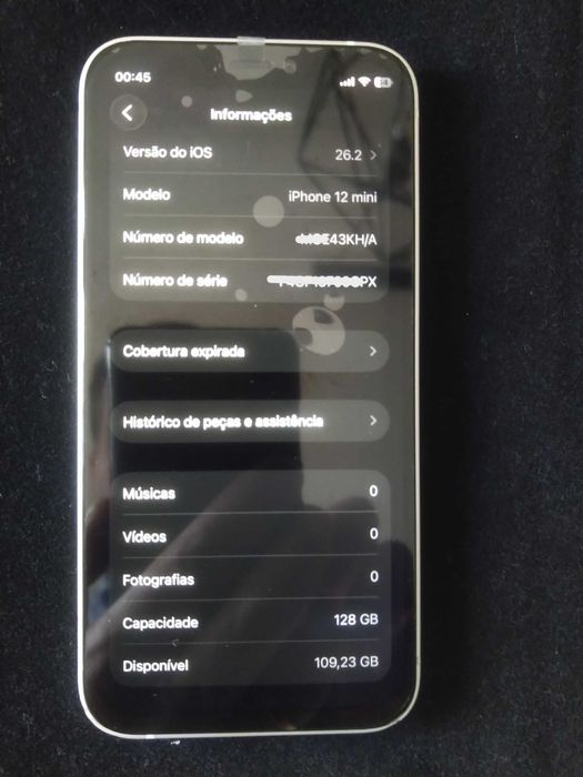 Iphone 12 mini 128 Gb bat 100%