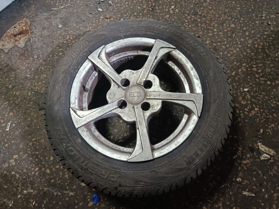 Пара дисків з новою гумою 4*100 р14