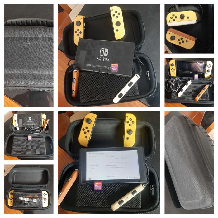 Nitendo Switch / Amarelo - Edição limitada Pikachu & Eevee