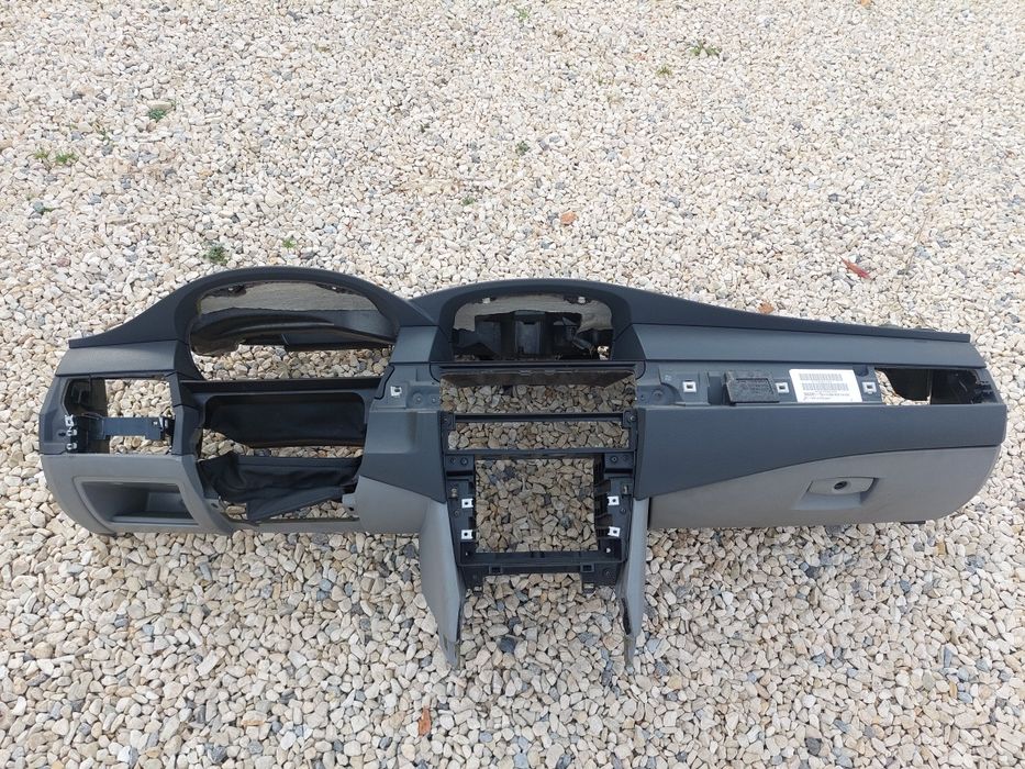 Deska Kokpit Kpl BMW E60 E61 Kluczyk HUD Szara