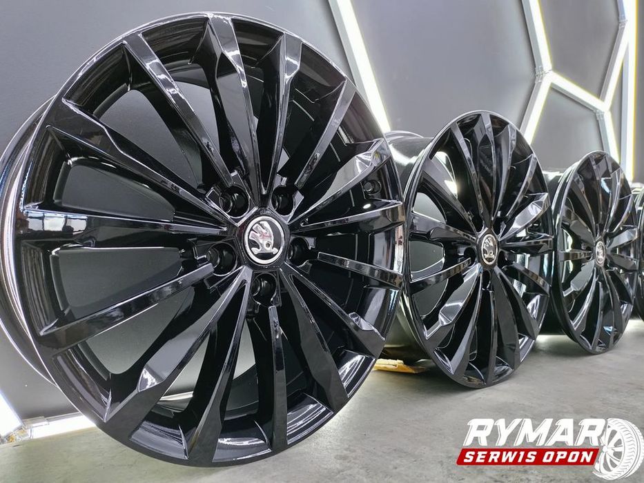 śląsk alufelgi 7x18 5x112 et43 oe skoda | vw audi seat komplet