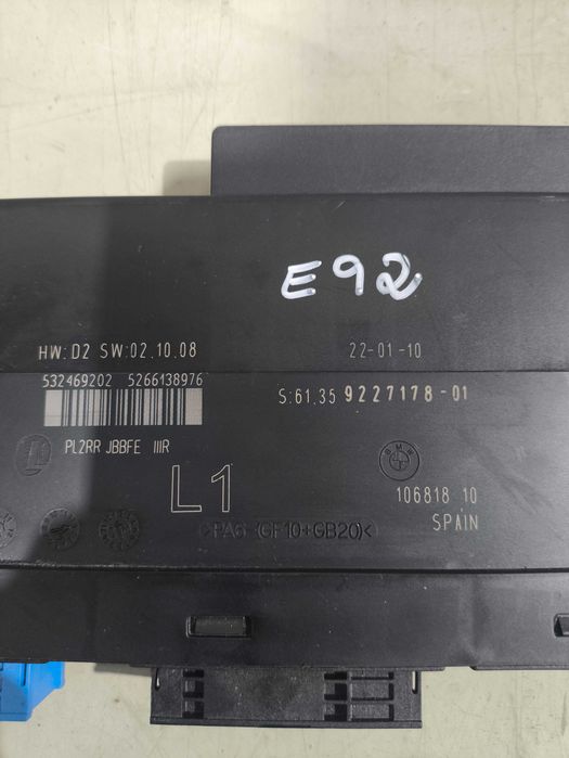 Modulo Confort L1  BMW E82/E90/E91/E92/E93   922.7178