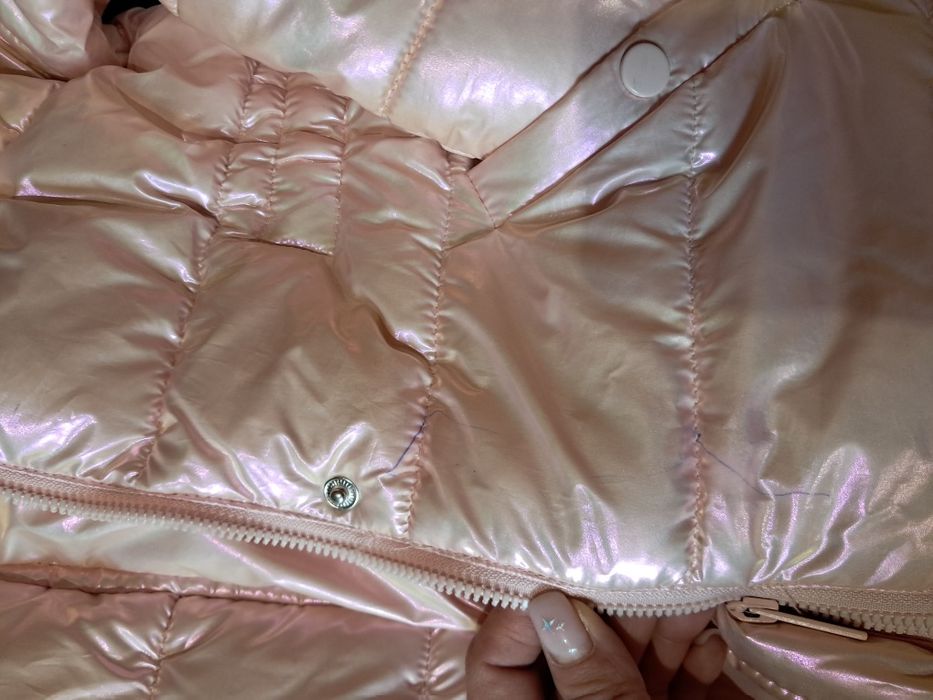 Зимовий костюм куртка комбінезон напівкомбінезон для дівчинки