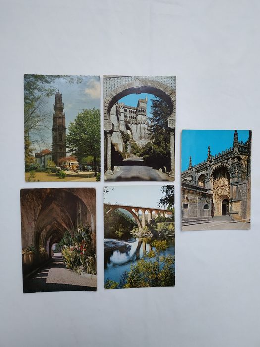 Postais Antigos (Lote de 52 Postais)