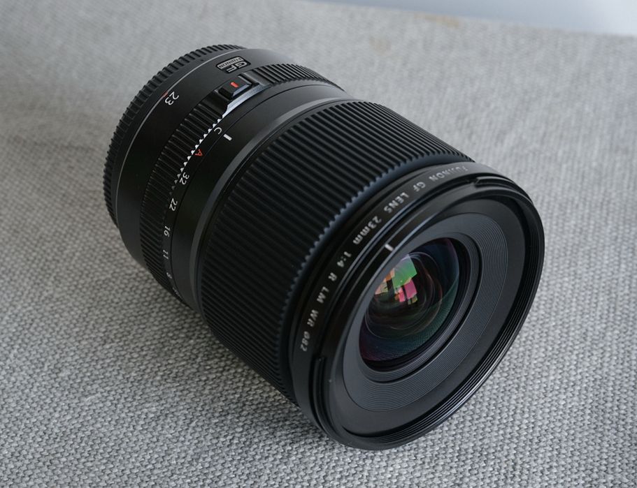 Lente fujifilm GF 23mm