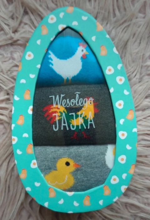 Skarpetki męskie 3-pak Wielkanoc 40-45