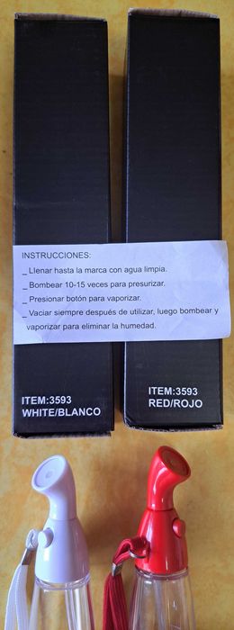 Borrifador de água para refrescar o rosto