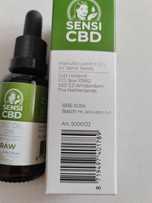 Olejek CBD Sensi CBD 10% 3000 mg 30 ml