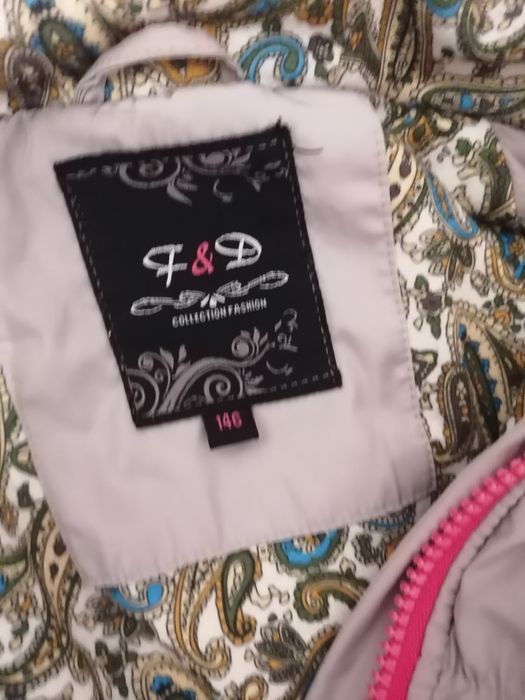 Kurtka ciepła dziewczynka