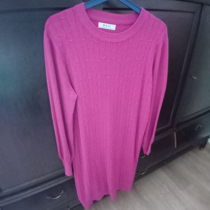 Sukienka dzianinowa sweterkowa L