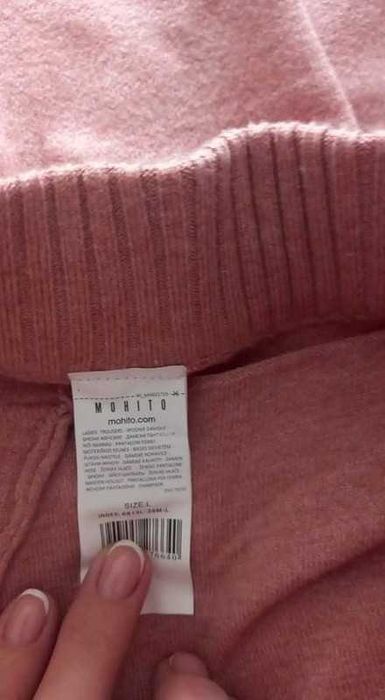 spodnie joggery  Mohito dzianina sweterkowa  nowe