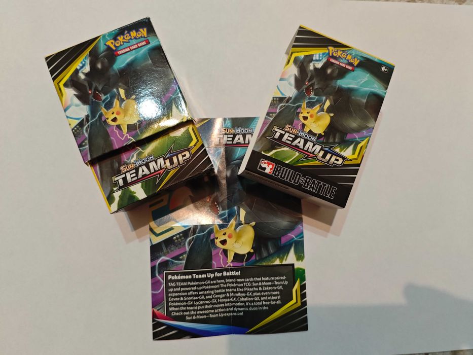 Pokemon Build & battle Team Up - pudełko bez boosterów