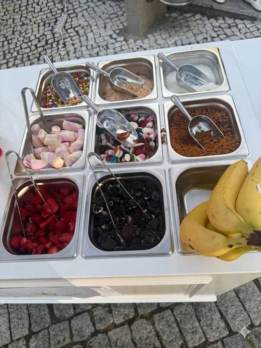 Carrinho para eventos personalizado