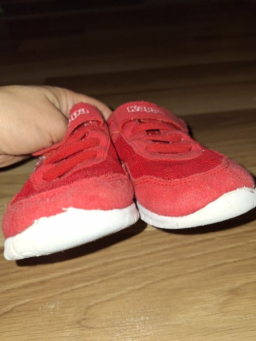 Czerwone adidasy kappa rozm. 27