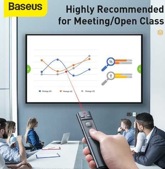 Лазерная указка-презентер baseus