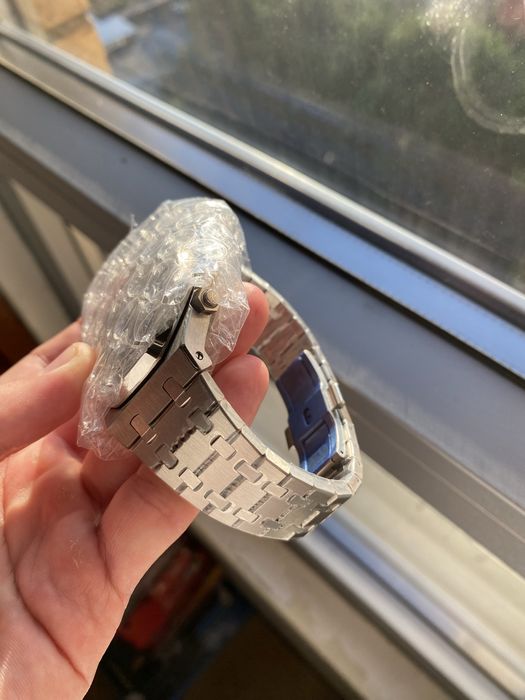 Seiko Mod Royal Oak Chronograph - NOVO + Garantia