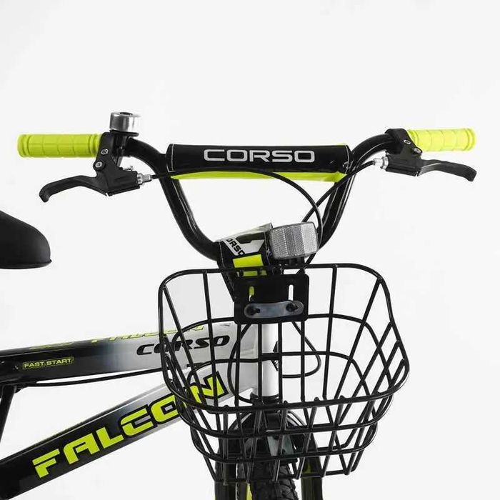 Дитячий велосипед 3-5, 5-7, 6-10 років с додатковими колесами 14"- 20"