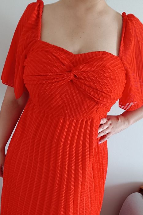 Sukienka plisowana ASOS r 42 XL