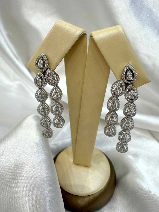 Kolczyki z diamentami naturalnymi 2.20 CT