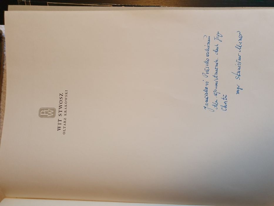 Album Wit Stwosz Ołtarz Krakowski druk 1951r