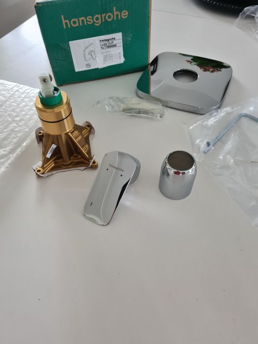 Bateria prysznicowa podtynkowa Hansgrohe Logis chrom