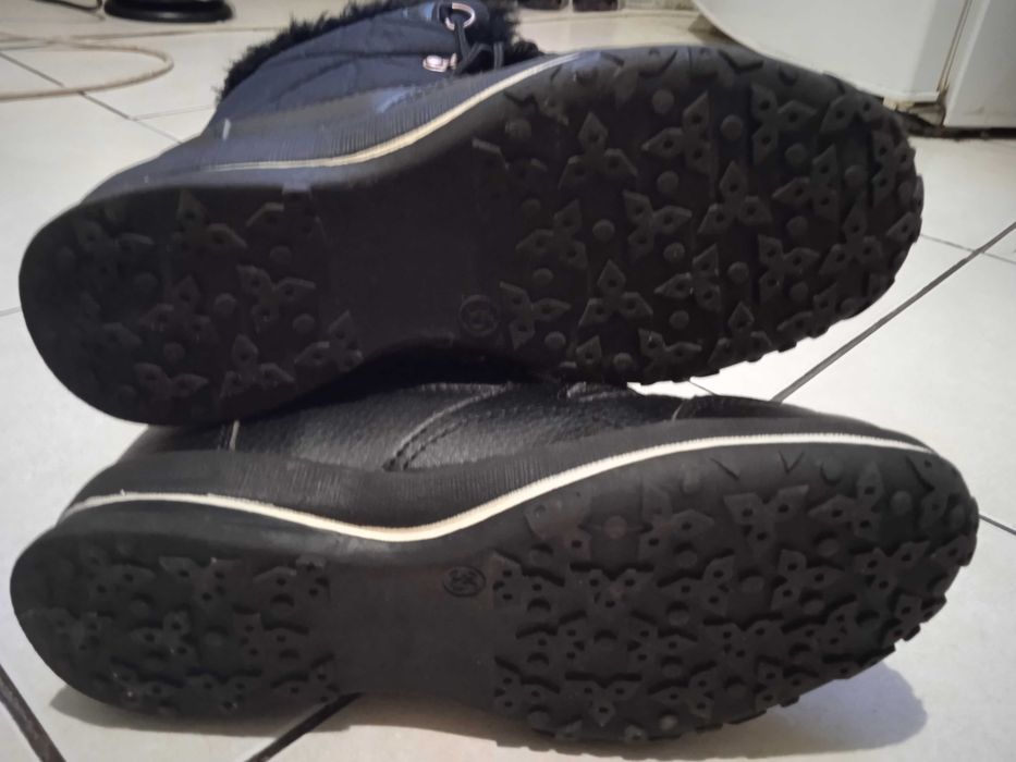 ŚNIEGOWCE Rozm. 35 *  WATERPROOF długie na futerku
