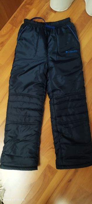 Теплі зимові штани на флісі розмір 122