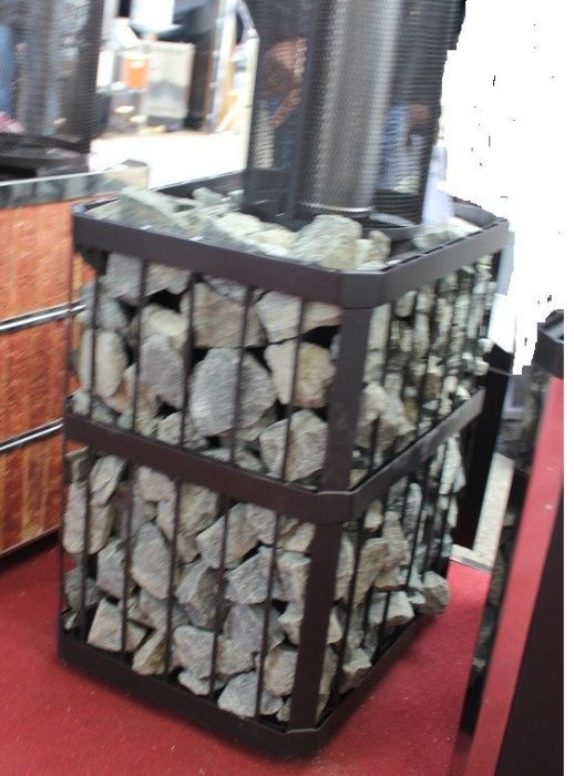 Печь каменка для бани сауны Новаслав Пруток 12 м3 ПКС 01