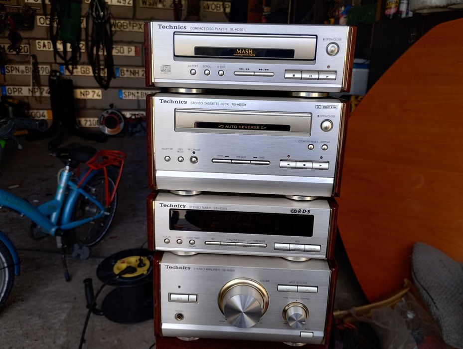 Wieża segmentowa Technics model SE-HD501. Stan idealny Okazja!