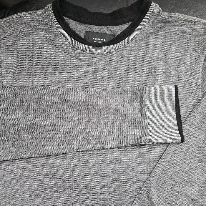 Bluzka z długim rękawem Reserved L szara