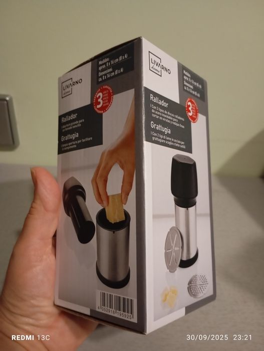 Ralador de queijo/chocolate