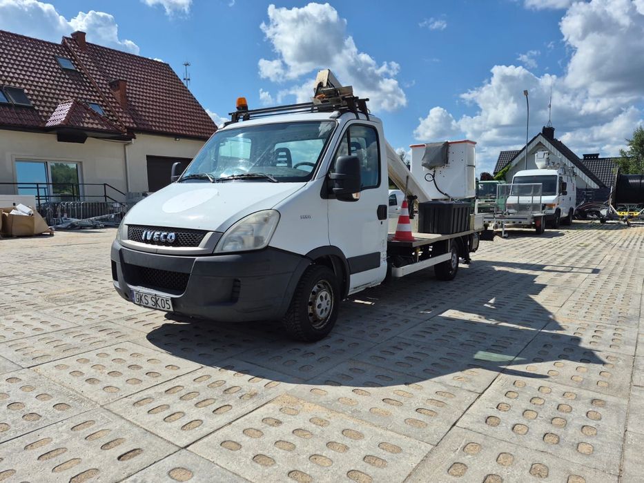 Iveco Daily MULTITEL 160ALU DS Podnośnik Koszowy  Podnośnik koszowy izolowany Daily MULTITEL 160ALU DS