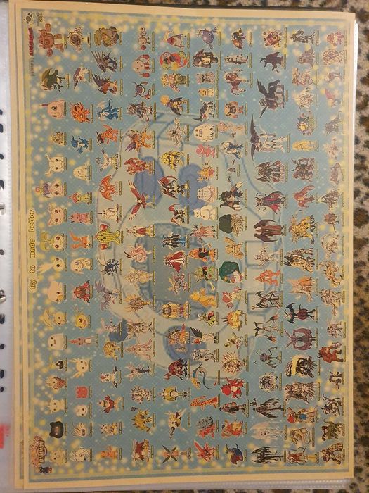 Plakat Digimon A3 30x42 Dekoracja idealny na prezent